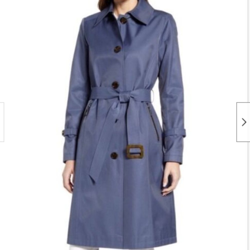 Limited time offer - NWT Sam Edelman Trench in Soft Dusty Blue
